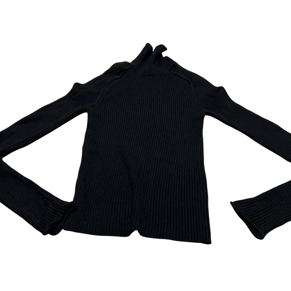 Universal Thread Women's Black Ribbed Turtleneck Pullover Sweater - XS - NWT